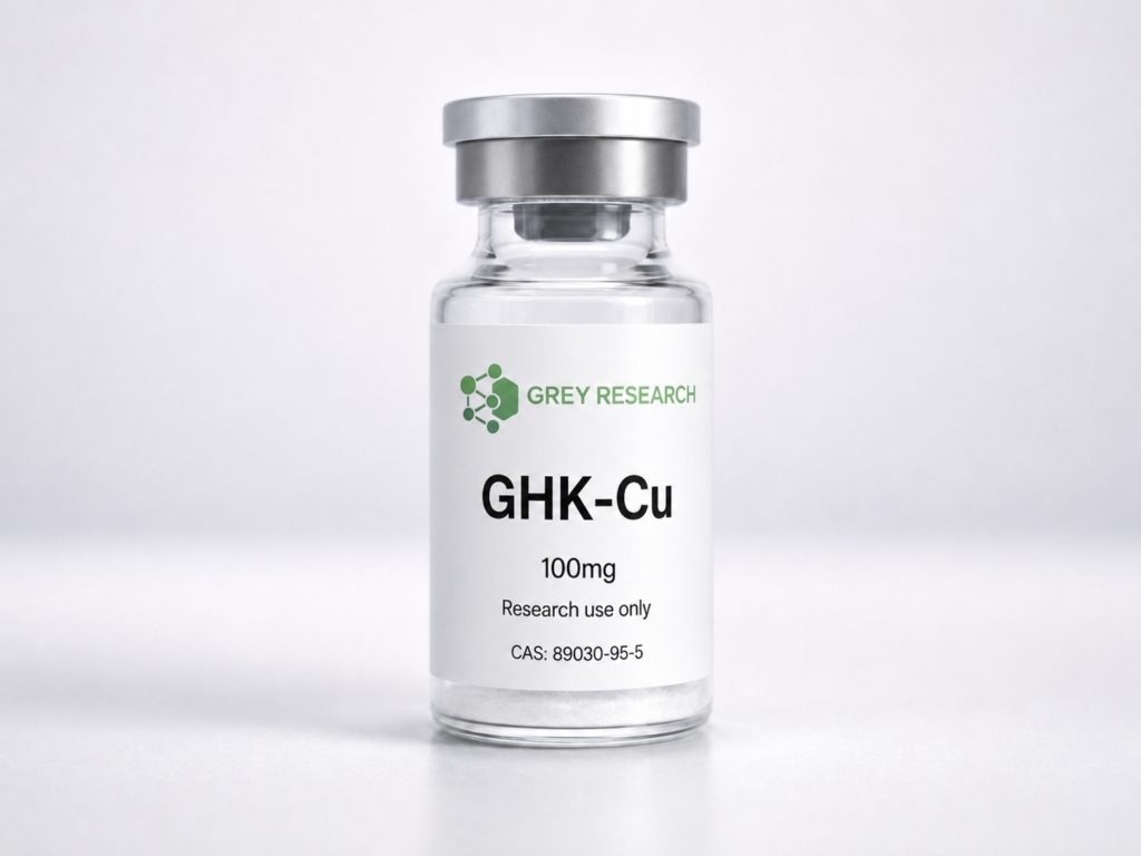 GHK-Cu — Grey Research research peptide vial
