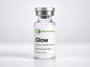 Glow — Grey Research research peptide vial