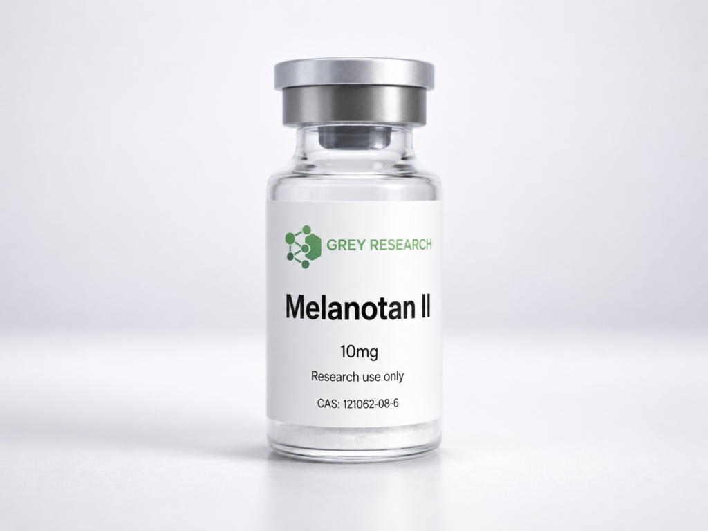 Melanotan II — Grey Research research peptide vial